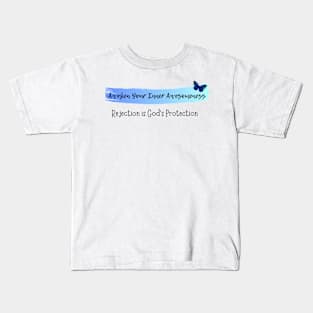 Rejection is God's Protection Kids T-Shirt